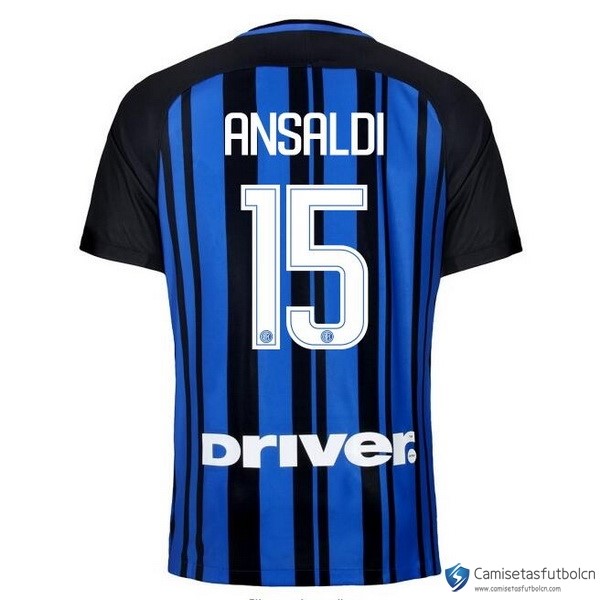 Camiseta Inter Primera equipo Ansaldi 2017-18
